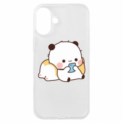 Чехол из раздела Bubu and Dudu Бубу и Корги для Apple iPhone 16 Plus - FATLINE Чехол из раздела Bubu and Dudu Бубу и Корги для Apple iPhone 16 Plus