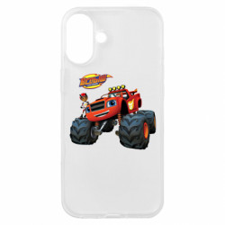 Чехол из раздела Чудо-машинки Чудо-машинки. Вспыш. для Apple iPhone 16 Plus - FATLINE Чехол из раздела Чудо-машинки Чудо-машинки. Вспыш. для Apple iPhone 16 Plus