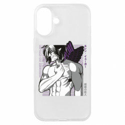 Чехол из раздела Атака на титанов Eren yeager для Apple iPhone 16 Plus