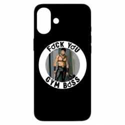 Чехол из раздела Гачимучи F*ck You Gym Boss для Apple iPhone 16 Plus - FATLINE Чехол из раздела Гачимучи F*ck You Gym Boss для Apple iPhone 16 Plus