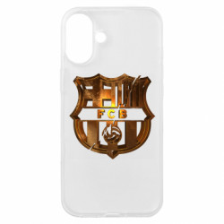 Чехол из раздела Барселона (Barcelona) ФК Барселона gold для Apple iPhone 16 Plus