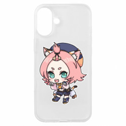 Чехол из раздела Genshin Impact Genshin Impact chibi Diona для Apple iPhone 16 Plus