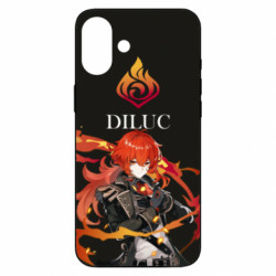 Чехол из раздела Genshin Impact Genshin Impact Diluc для Apple iPhone 16 Plus