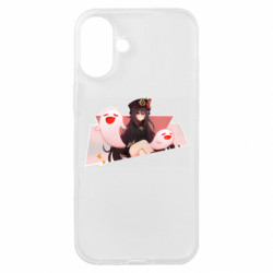 Чехол из раздела Genshin Impact Genshin Impact Hu Tao для Apple iPhone 16 Plus