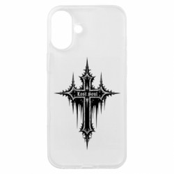 Чехол из раздела Крест Готический крест Lost Soul для Apple iPhone 16 Plus