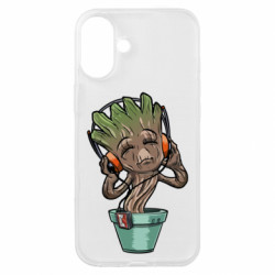 Чехол из раздела Стражи Галактики Groot для Apple iPhone 16 Plus