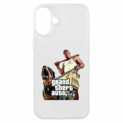 Чехол из раздела GTA GTA V Logo для Apple iPhone 16 Plus - FATLINE Чехол из раздела GTA GTA V Logo для Apple iPhone 16 Plus