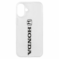 Чехол из раздела Honda Honda Small Logo для Apple iPhone 16 Plus