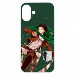Чехол из раздела Атака на титанов Intelligence Corps Corporal Levy для Apple iPhone 16 Plus
