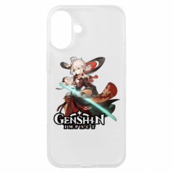 Чехол из раздела Genshin Impact Kazuha для Apple iPhone 16 Plus