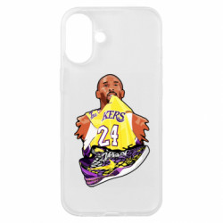 Чехол из раздела Баскетбол Kobe Bryant and sneakers для Apple iPhone 16 Plus