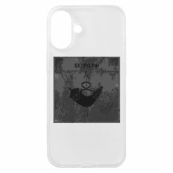 Чохол з розділу Міста "Old school" Кривий Ріг Old School для Apple iPhone 16 Plus - FATLINE Чохол з розділу Міста "Old school" Кривий Ріг Old School для Apple iPhone 16 Plus