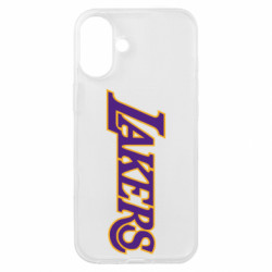 Чехол из раздела Баскетбол LA Lakers для Apple iPhone 16 Plus
