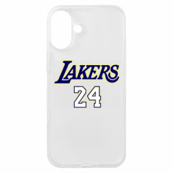 Чехол из раздела Баскетбол Lakers 24 для Apple iPhone 16 Plus