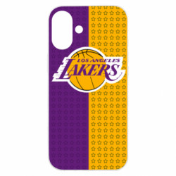 Чехол из раздела Баскетбол Los Angeles Lakers and stars для Apple iPhone 16 Plus