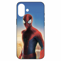 Чехол из раздела masha Человек паук для Apple iPhone 16 Plus - FATLINE Чехол из раздела masha Человек паук для Apple iPhone 16 Plus