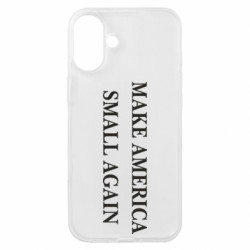 Чехол из раздела Donald Trump Make America small again для Apple iPhone 16 Plus
