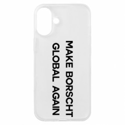 Чехол из раздела Freedom MAKE BORSCHT GLOBAL AGAIN для Apple iPhone 16 Plus