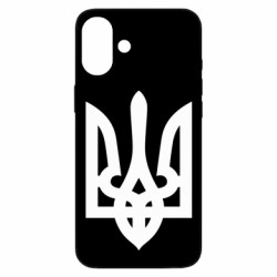 Чехол из раздела Видатні українці Маленький герб України для Apple iPhone 16 Plus