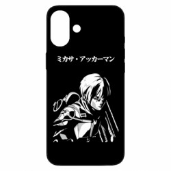 Чехол из раздела Атака на титанов mikasa ackerman. для Apple iPhone 16 Plus