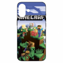 Чехол из раздела Minecraft Minecraft Starter для Apple iPhone 16 Plus - FATLINE Чехол из раздела Minecraft Minecraft Starter для Apple iPhone 16 Plus