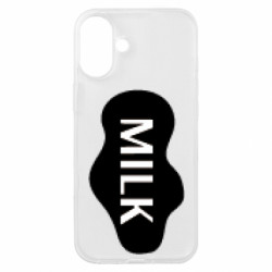 Чехол из раздела Авторские принты Молоко milk для Apple iPhone 16 Plus - FATLINE Чехол из раздела Авторские принты Молоко milk для Apple iPhone 16 Plus