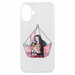 Чехол из раздела Demon Slayer Nezuko Kamado для Apple iPhone 16 Plus