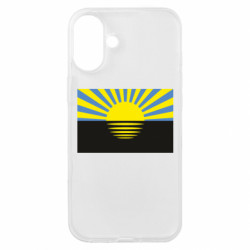 Чехол из раздела Прапор України Флаг Донецкой области для Apple iPhone 16 Plus - FATLINE Чехол из раздела Прапор України Флаг Донецкой области для Apple iPhone 16 Plus