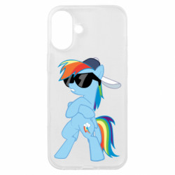 Чехол из раздела My Little Pony Rainbow Dash Cool для Apple iPhone 16 Plus