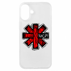 Чехол из раздела Red Hot Chili Peppers RHCP sublim для Apple iPhone 16 Plus