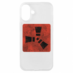 Чехол из раздела Rust Rust Logotype для Apple iPhone 16 Plus - FATLINE Чехол из раздела Rust Rust Logotype для Apple iPhone 16 Plus