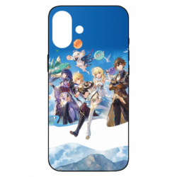 Чехол из раздела Genshin Impact Teyvat Genshin Impact для Apple iPhone 16 Plus