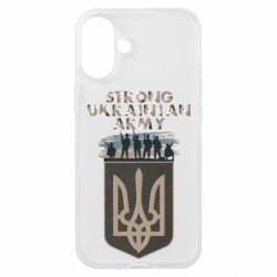 Чехол из раздела Территориальная оборона Ukrainian army для Apple iPhone 16 Plus