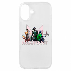 Чехол из раздела Valorant Valorant characters для Apple iPhone 16 Plus