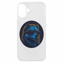 Чехол из раздела Волк Волк в очках для Apple iPhone 16 Plus