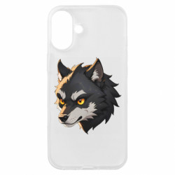 Чехол из раздела Волк Волк с янтарными глазами для Apple iPhone 16 Plus