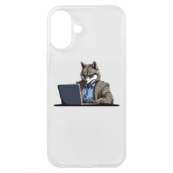 Чехол из раздела Волк волк за ноутбуком для Apple iPhone 16 Plus