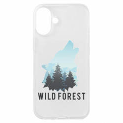 Чехол из раздела Волк Wild forest для Apple iPhone 16 Plus