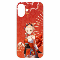 Чехол из раздела Genshin Impact Yoimiya Genshin Impact для Apple iPhone 16 Plus
