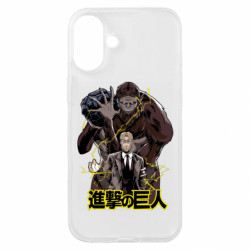 Чехол из раздела Атака на титанов Zeke Jaeger для Apple iPhone 16 Plus