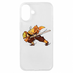 Чехол из раздела Demon Slayer Zenitsu Demon Slayer для Apple iPhone 16 Plus