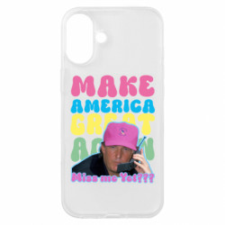 Чехол из раздела Donald Trump Make America Greate Again для Apple iPhone 16 Plus