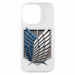 Чехол из раздела Атака на титанов Attack Titan Survey Corps Logo 3D для Apple iPhone 16 Pro