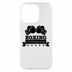 Чехол из раздела Бокс/Кикбоксинг Boxing Champions для Apple iPhone 16 Pro