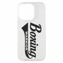 Чехол из раздела Бокс/Кикбоксинг Boxing Warrior для Apple iPhone 16 Pro