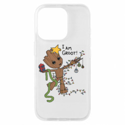 Чехол из раздела Стражи Галактики Christmas Groot для Apple iPhone 16 Pro