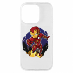 Чехол из раздела Железный человек Flying Iron man для Apple iPhone 16 Pro
