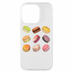 Чехол из раздела Макарун Французский макарун для Apple iPhone 16 Pro - FATLINE Чехол из раздела Макарун Французский макарун для Apple iPhone 16 Pro