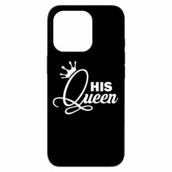Чехол из раздела Девушке His Queen з короною для Apple iPhone 16 Pro - FATLINE Чехол из раздела Девушке His Queen з короною для Apple iPhone 16 Pro