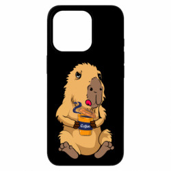 Чехол из раздела Любителям кофе Капибара на Кофейочек для Apple iPhone 16 Pro
